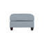 Canapé modulaire moderne gris 9 pièces avec tissu en lin, repose-pieds et repose-pieds