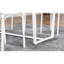 Ensemble de table et de chaises de style industriel à quatre pièces, assise large, acier, convient aux décorations rétro, espaces d'installation rapide, assemblage facile