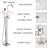 Waterfall Faucet with Diverter