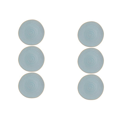 Gemstone Moonstone Stoneware Dinner Plate