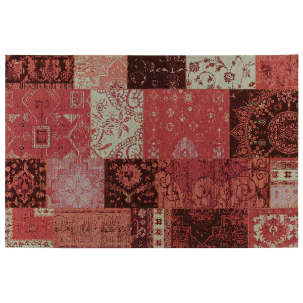 Latitude Vive 230Cm X 160Cm Red/Pink Area Rug | Wayfair.co.uk