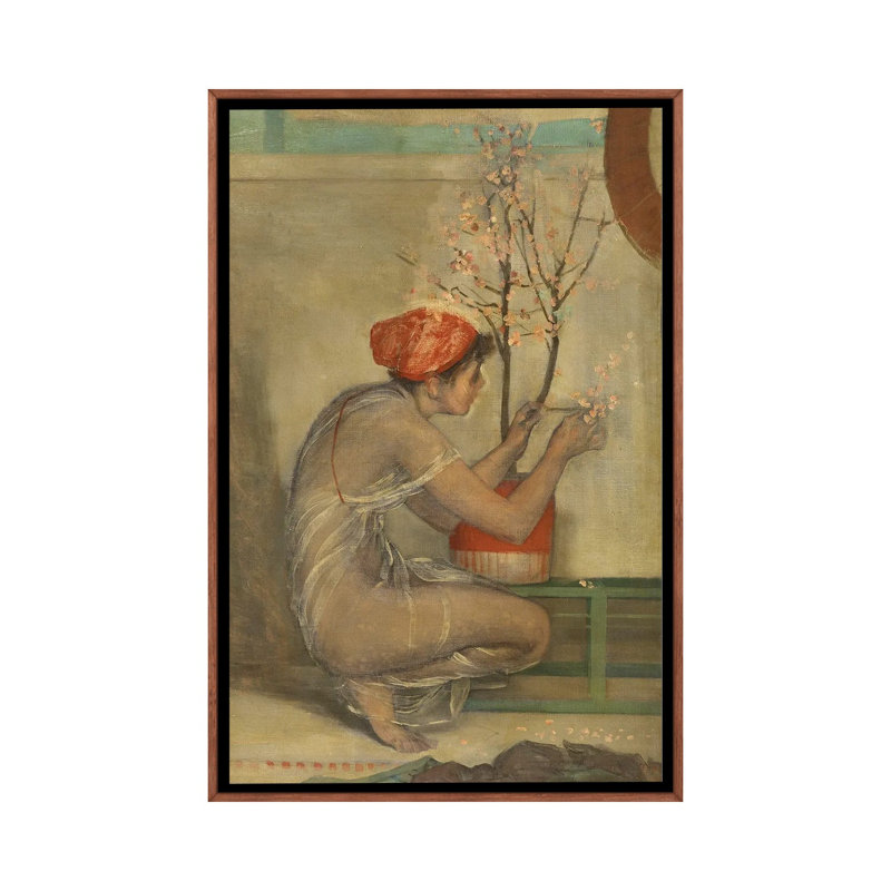 Print, 66.04 cm H x 45.72cm W x 4.445cm D, Classic Wood