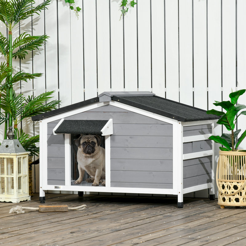 Solid Wood Dog House