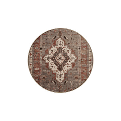 Machine Washable Brown Area Rug