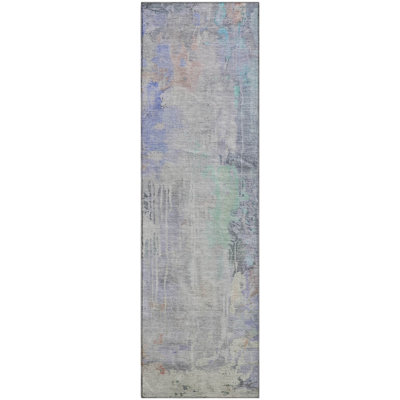 Premium Machine Washable Kelton AMF1233 Abstract Rug