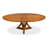 Casual Oak Round Dining Table-114022743-114022742