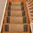 Custom Size Stair Treads by Inches Machine Washable Abstract Volley Design Slip Resistant Soft Medium Pile Stair Treads-59275140