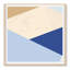 Blue Colorblock 3 Print by Goderwis, Kyle