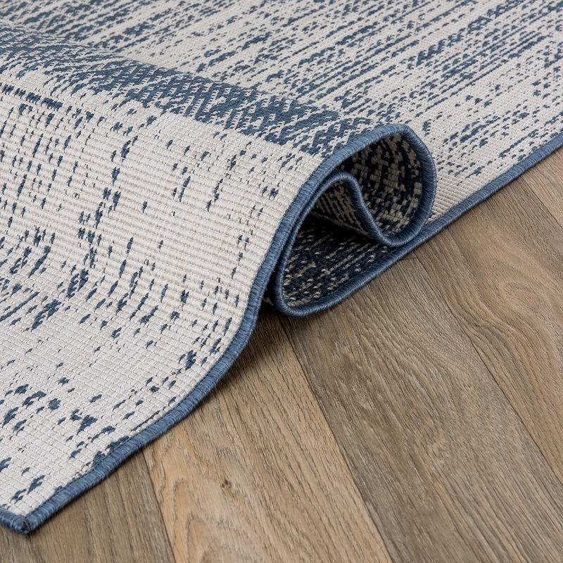 Tapis abstrait intérieur et extérieur Graig, Rectangle 5 pi x 7 pi