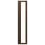 Double fixation murale d'extérieur à DEL double tension - bronze-70358218-91643445