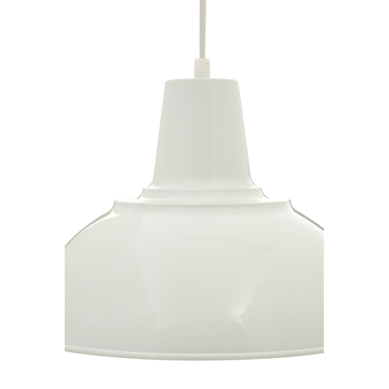 Javen 1 - Light Dome Pendant, White