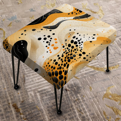 Trenea - Animal Print Rectangle Ottoman