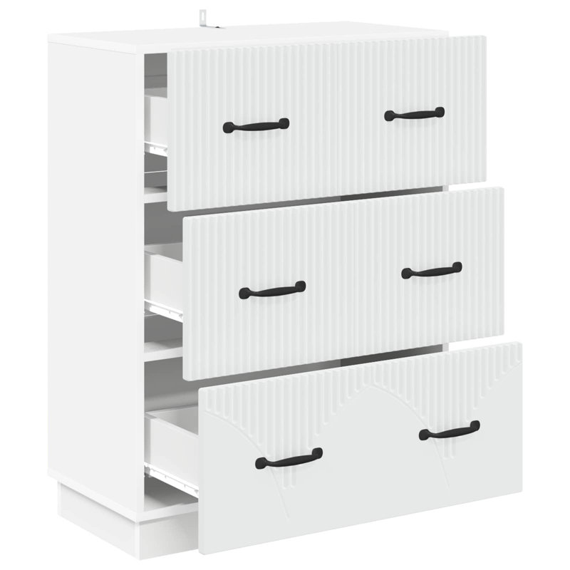 Engineered Wood Rectangle Accent Chest, 87cm H x 66cm W x 34.5cm D
