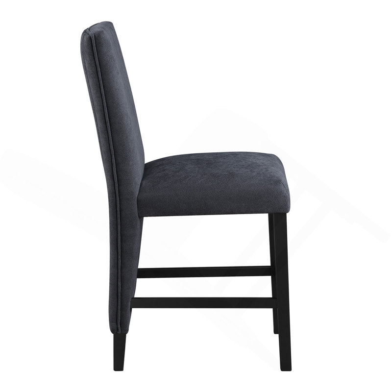 Chaise 2 pièces MIRIAM NOIR