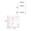 Chariot de cuisine Wengue avec tablette pour micro-ondes et rangement ouvert-288712385
