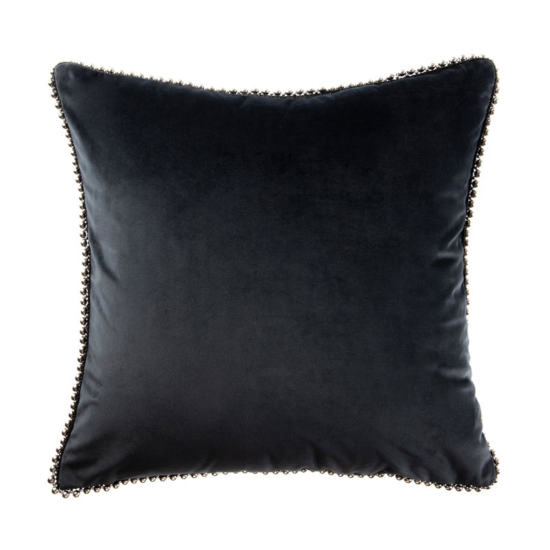 Reversible Throw Pillow, Turquoise, Housse de coussin et insert