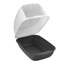 Polyethylene Plastic Enclosed Litter Box with Scoop