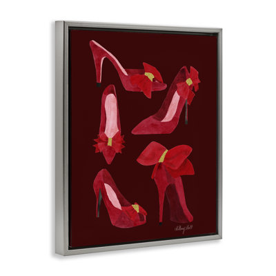 Ruby Red Shoes Floating Frame, design by Hillary Holt