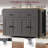 74.5 Inch Kitchen Island With Spice Rack & Dining Feature - Grey Extendable Storage Space-86639638