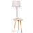 Lewiston 56'' Tray Table Floor Lamp Set with USB-817448935