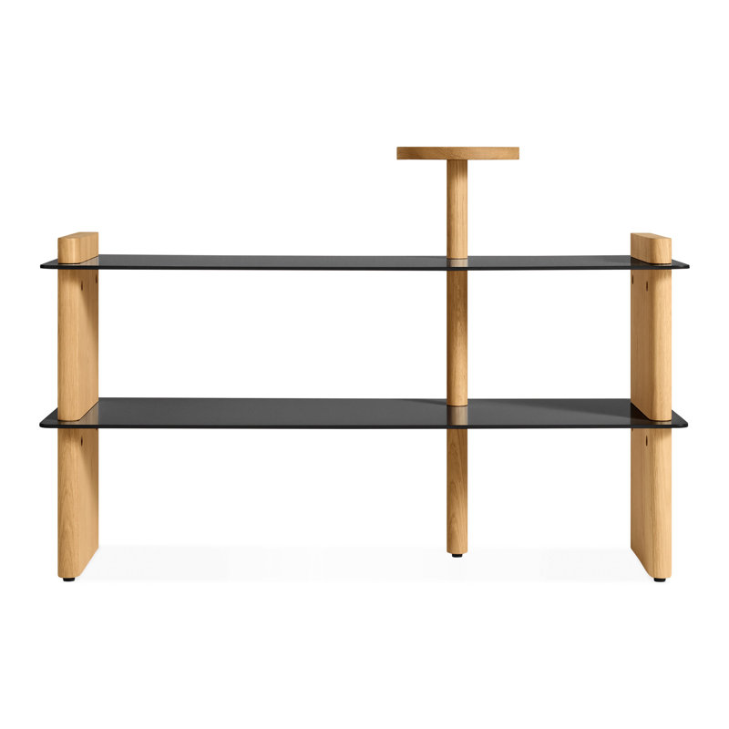 Shoegaze Shoe Rack, White Oak/Oblivion