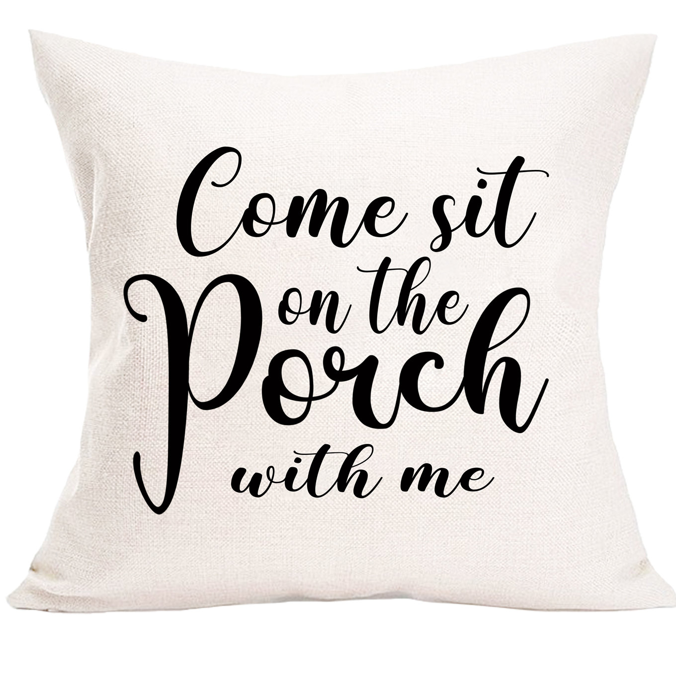 Come Sit On The Porch With Me Pillow