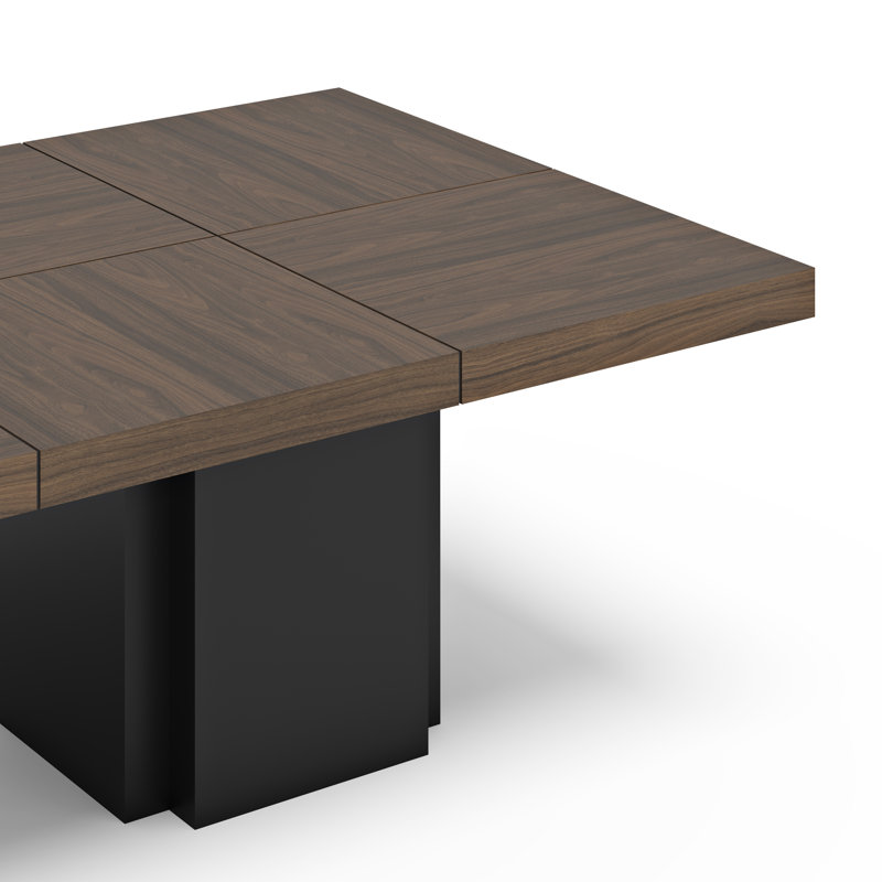 Laubestein Rectangular Dining Table, Brown/Black