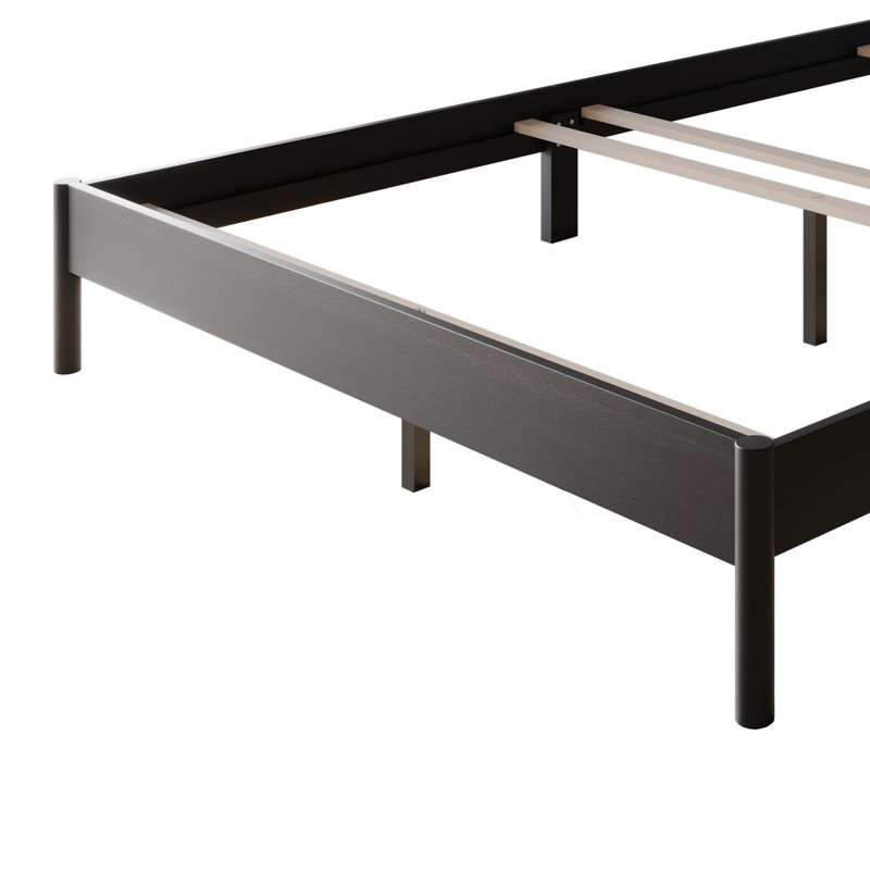 Tuskegee Panel Bed, Black, Full