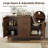 47.2" W Storage Cabinet With 3 Drawers-1693182421