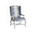 Gray;White;Blue Leather Polyester Blend selected