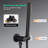 Rain Shower System,wall Mounted Shower Set For Bathroom With 10" Rain Shower Head Handheld Shower Set-108995823