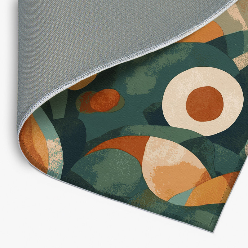 Tapis intérieur et extérieur Pebble Paths, Rectangle 1 pi 6 po x 2 pi 6 po