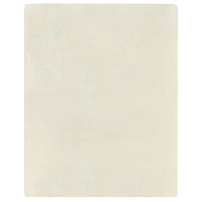 Polyester No Pattern Bedspread, Beige