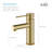 Circular X Single-handle Bathroom Faucet with Drain Assembly-61497406