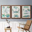 Aquatic Assemblage VII - Ensemble de 3 peintures sur toile encadrées-1546809120-1546809126