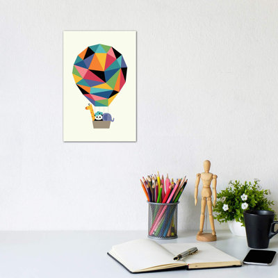 Fly High Together by Andy Westface - Wrapped Canvas Print