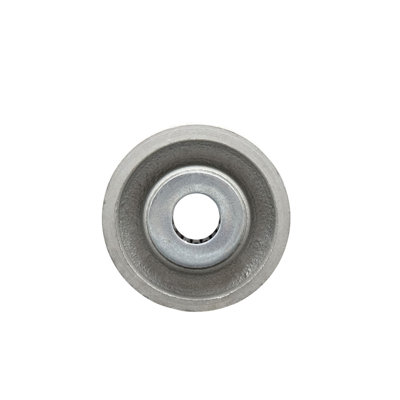 SCC - 3" Semi Steel Cast Iron Wheel w/Roller Bearing- 3/8" Bore-600 lbs Capacity