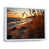 White Floater Framed