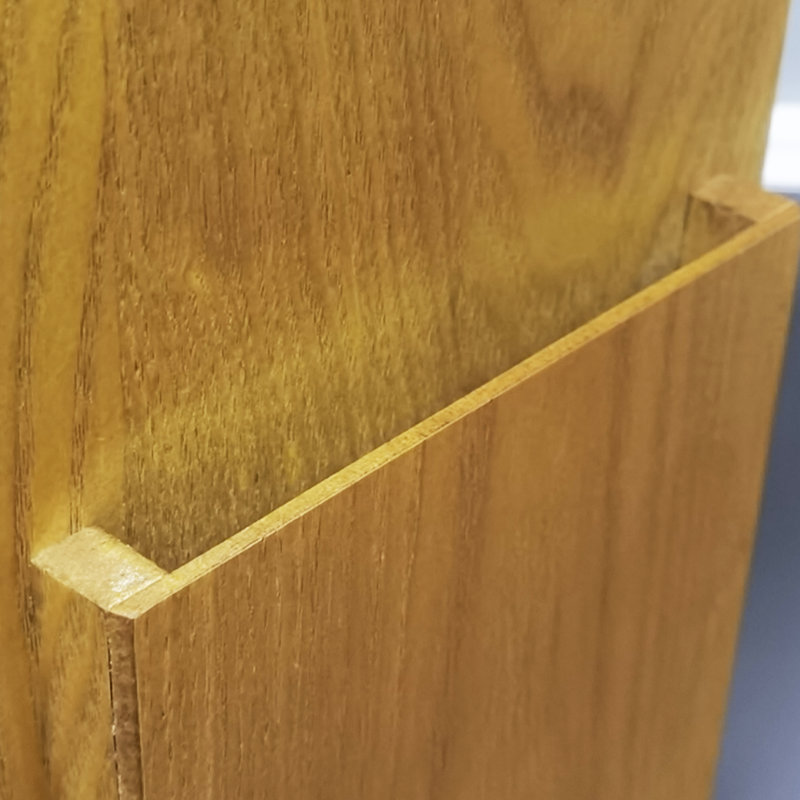 Boîte en bois 7,6 po x 7,3 po x 9,4 po