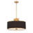 Denika 4 - Light Dimmable Drum Chandelier
