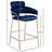 Yara Beige Velvet Counter Stool-75000052