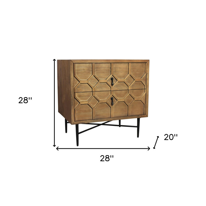 Table de chevet 28 po