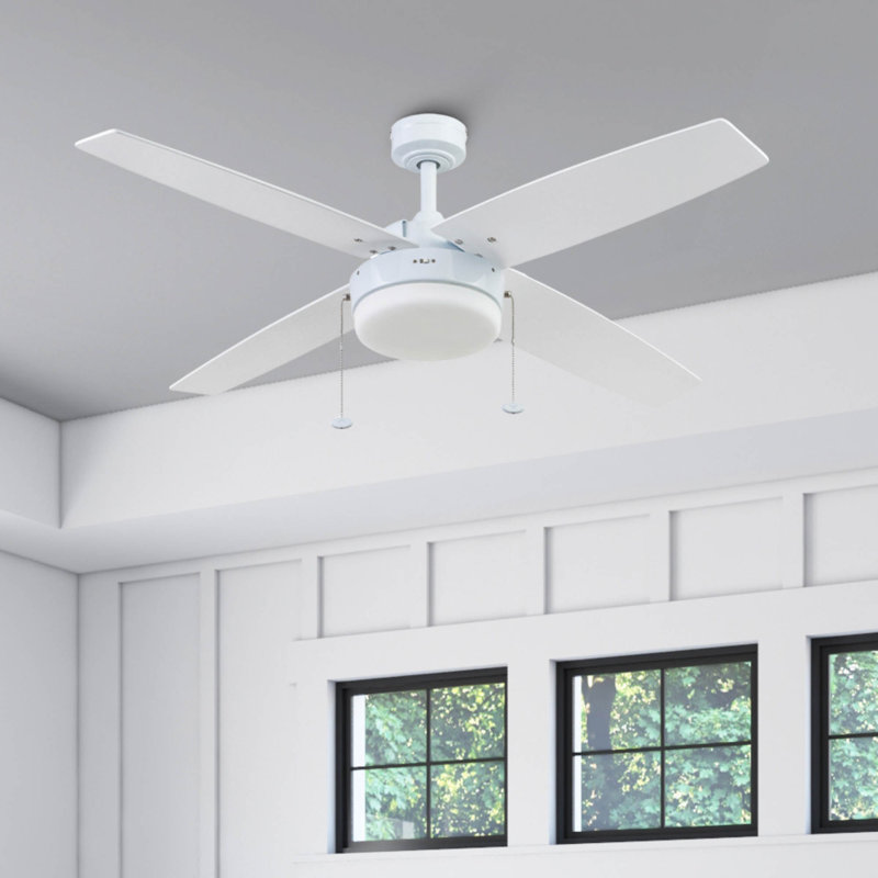 Ventilateur de plafond 52 po avec lumière DEL Memphis