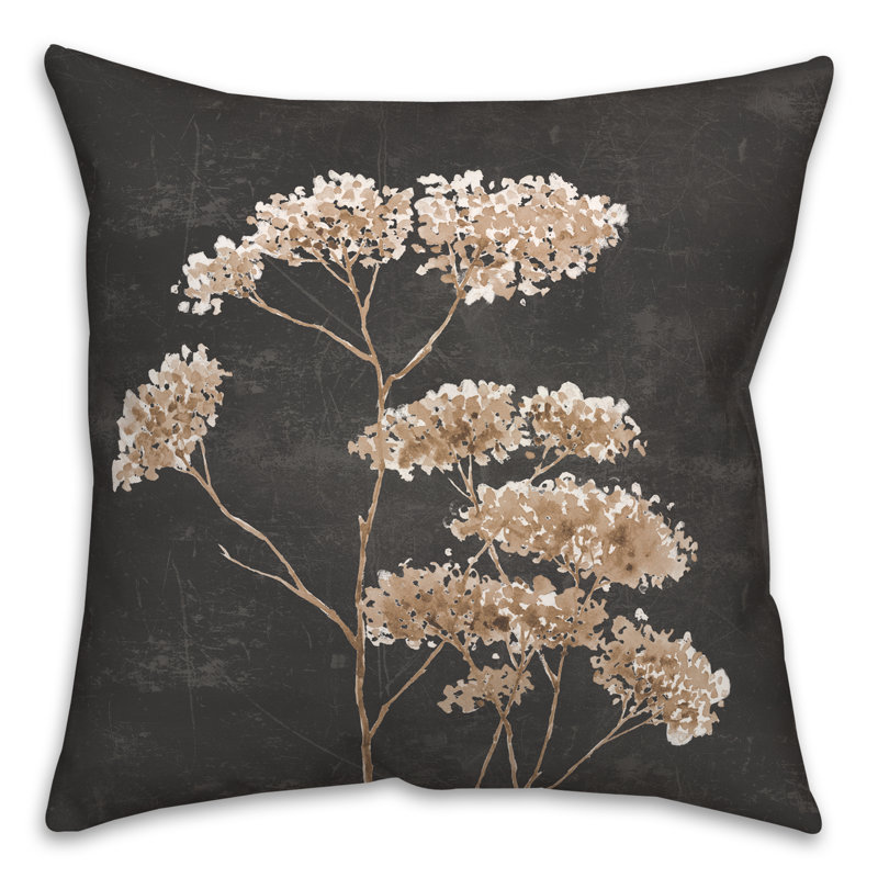 Coussin intérieur / extérieur brun