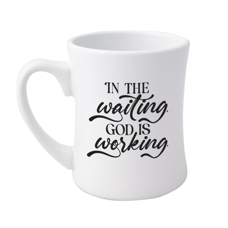 In The Waiting, God Is Designer Coffeehouse, 19 oz