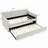 Wooden Frame Bed, Upholstered Daybed With Trundle-178237376