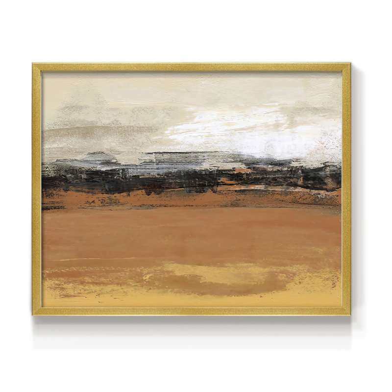Bridges Ochre I -Framed Print - Restickable