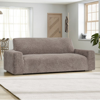 Stretchy Slipcover for Sofa - Soft to Touch & Easy to Clean - Velvet Collection
