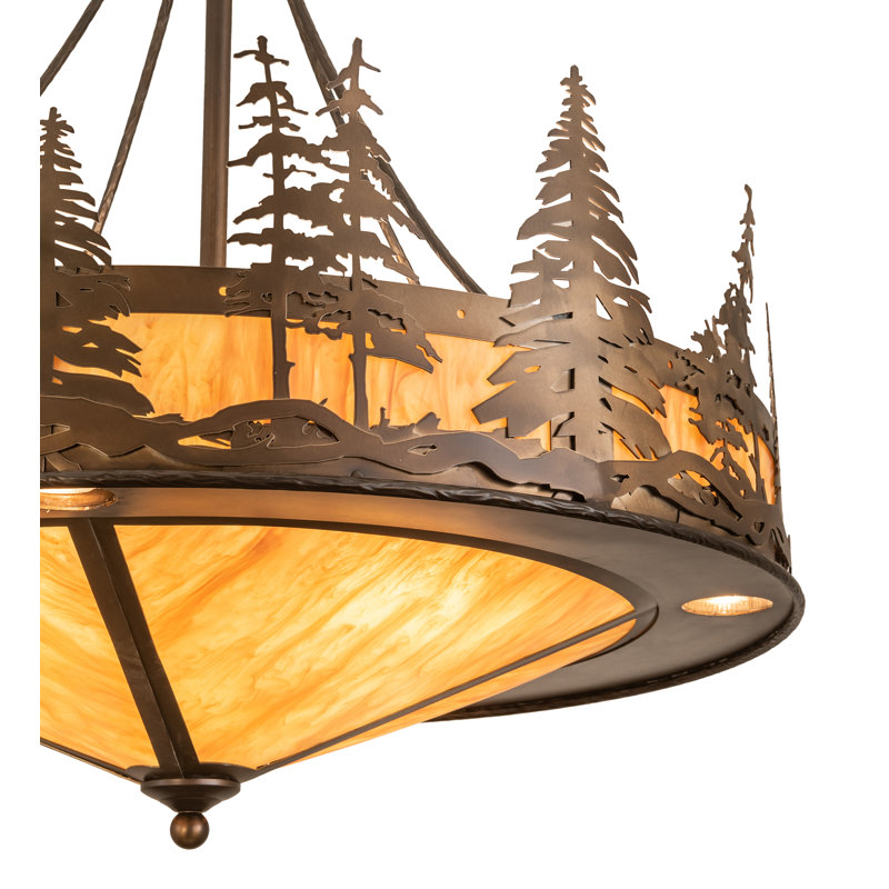 Rustic Lodge 12 - Light Pendant