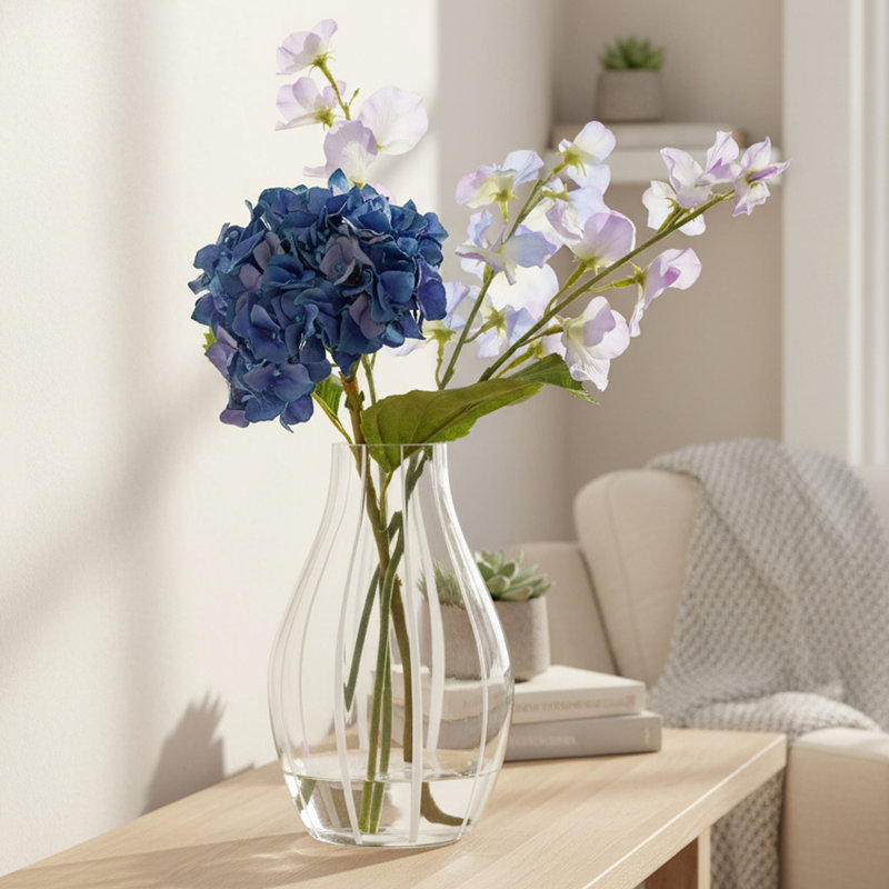 Judkins - vase blanc - blanc, transparent